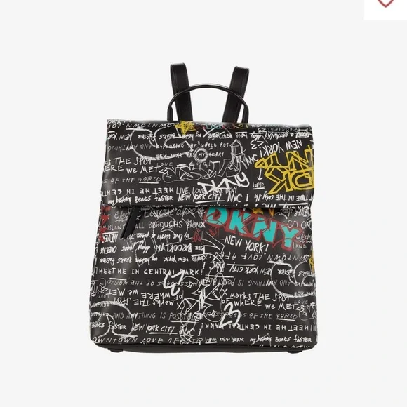DKNY Tilly Graffiti Backpack DKNY Tilly Graffiti backpack main image 2